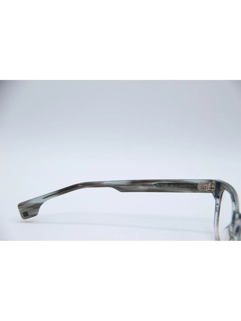 Entourage Of 7 Los Angeles Hank Hv Graident Clear Gray Horn Authentic Eyeglasses